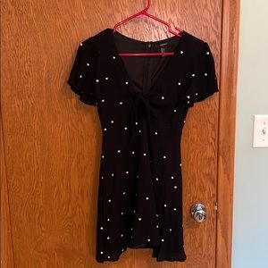 Forever 21 Tie-Front Hearts Dress